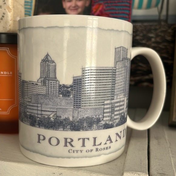 Starbucks Portland City Of Roses Architecture Series Coffee Mug 2008 Cup… - Picture 1 of 9